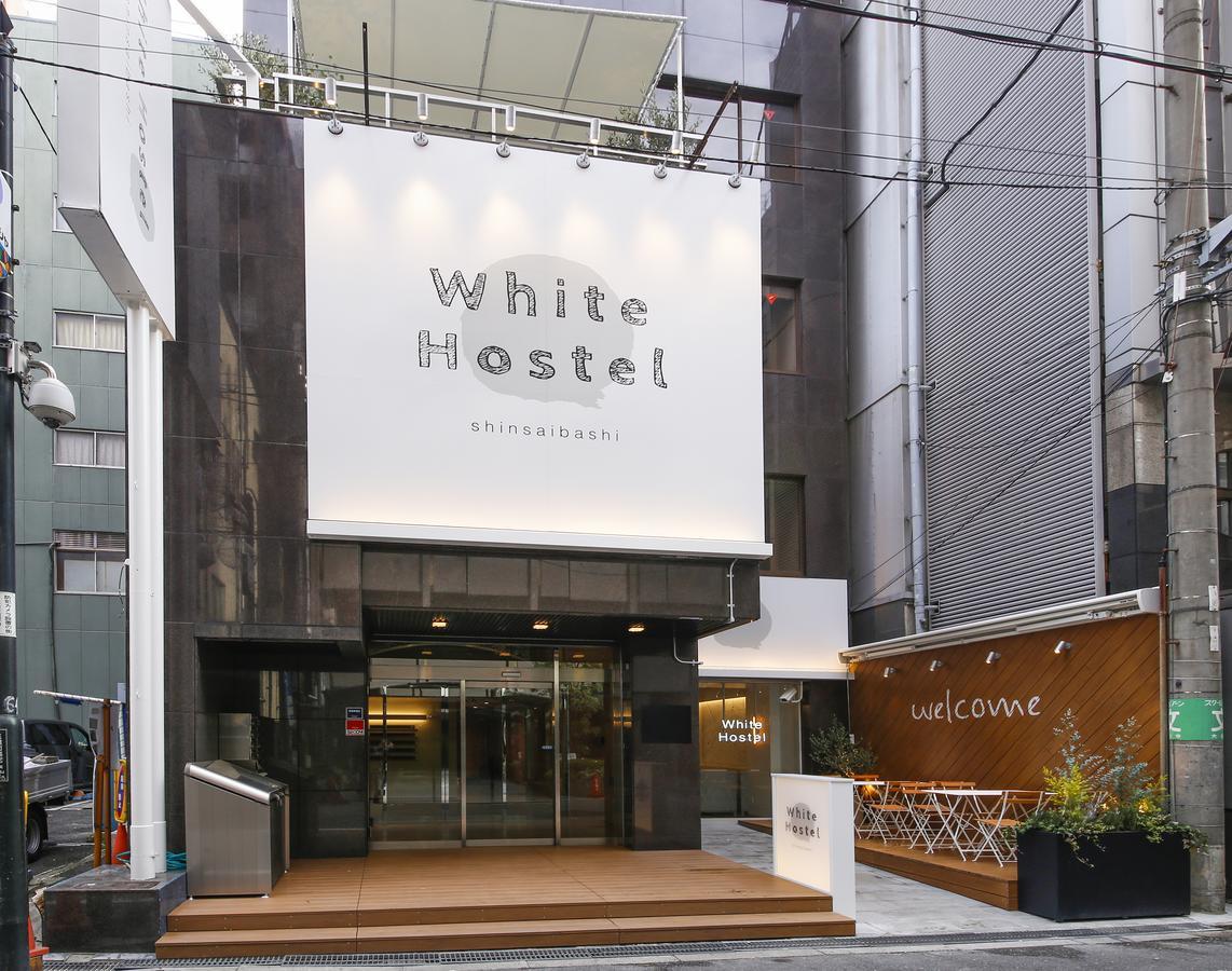 White Hostel Shinsaibashi Osaka Esterno foto